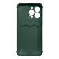 Hurtel Card Armor Case cover paredzēts Xiaomi Redmi Note 10 / Redmi Note 10S, zaļš cena un informācija | Telefonu vāciņi, maciņi | 220.lv