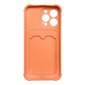 Hurtel Card Armor Case cover paredzēts Samsung Galaxy A32 4G, oranžs цена и информация | Telefonu vāciņi, maciņi | 220.lv