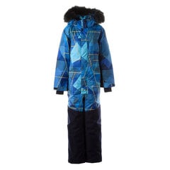 Детский комбинезон Huppa Bruce 300г 2 36330230*22435, бирюзовый/синий цена и информация | Зимняя одежда для детей | 220.lv