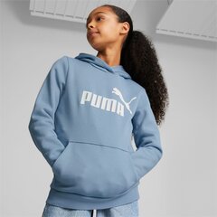 Puma детская спортивная кофта Essentials Logo Youth 587031*79, голубой 4064537638880 цена и информация | Свитеры, жилетки, пиджаки для девочек | 220.lv