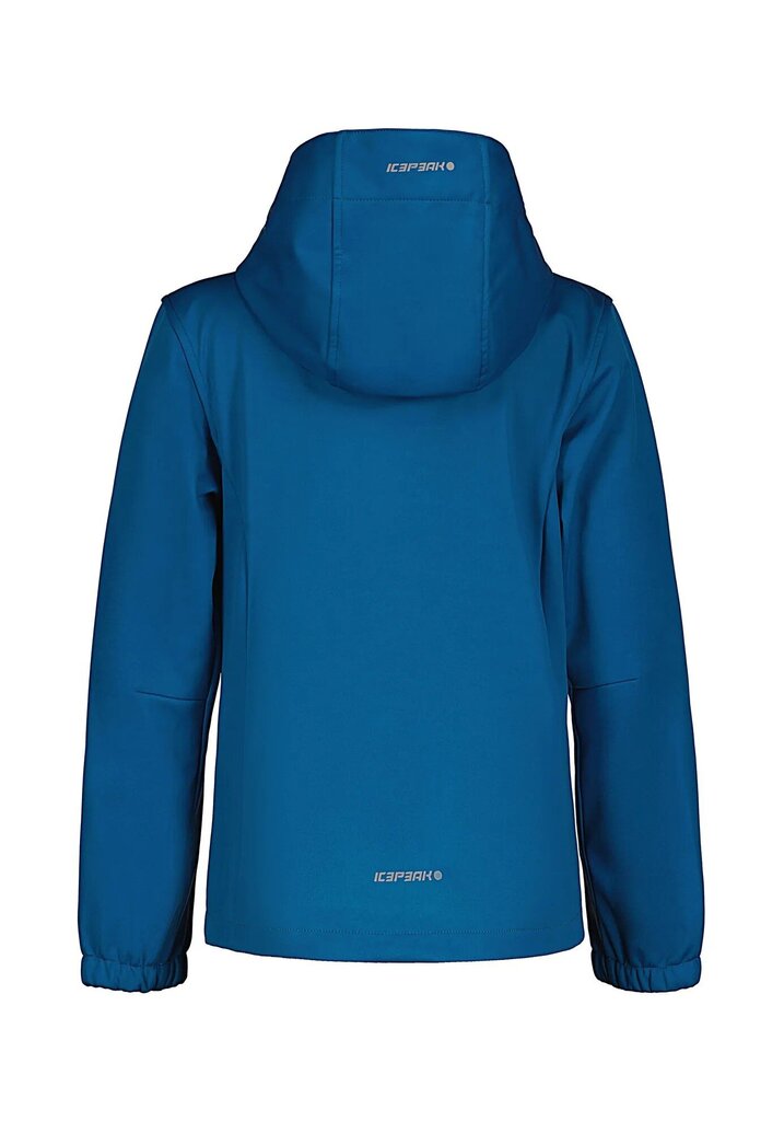 Icepeak bērnu softshell jaka Kleve 51896-9*370, zils/piparmētra 6438513929145 cena un informācija | Virsjakas un mēteļi meitenēm | 220.lv