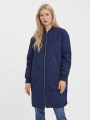 Vero Moda sieviešu mētelis 80g. 10266944*03, tumši zils 5715310566430 цена и информация | Женские куртки | 220.lv