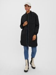 Vero Moda sieviešu mētelis 80g. 10266944*01, melns 5715310570062 цена и информация | Женские куртки | 220.lv