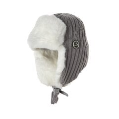 Huppa ziemas cepure bērniem Sloan, gaiši pelēka цена и информация | Шапки, перчатки, шарфы для мальчиков | 220.lv
