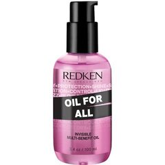 Многофункциональное масло Redken, для всех типов волос, 100 мл цена и информация | Распылите крем-спрей на волосы на расстоянии 20-25 см, расчешите их расческой. | 220.lv
