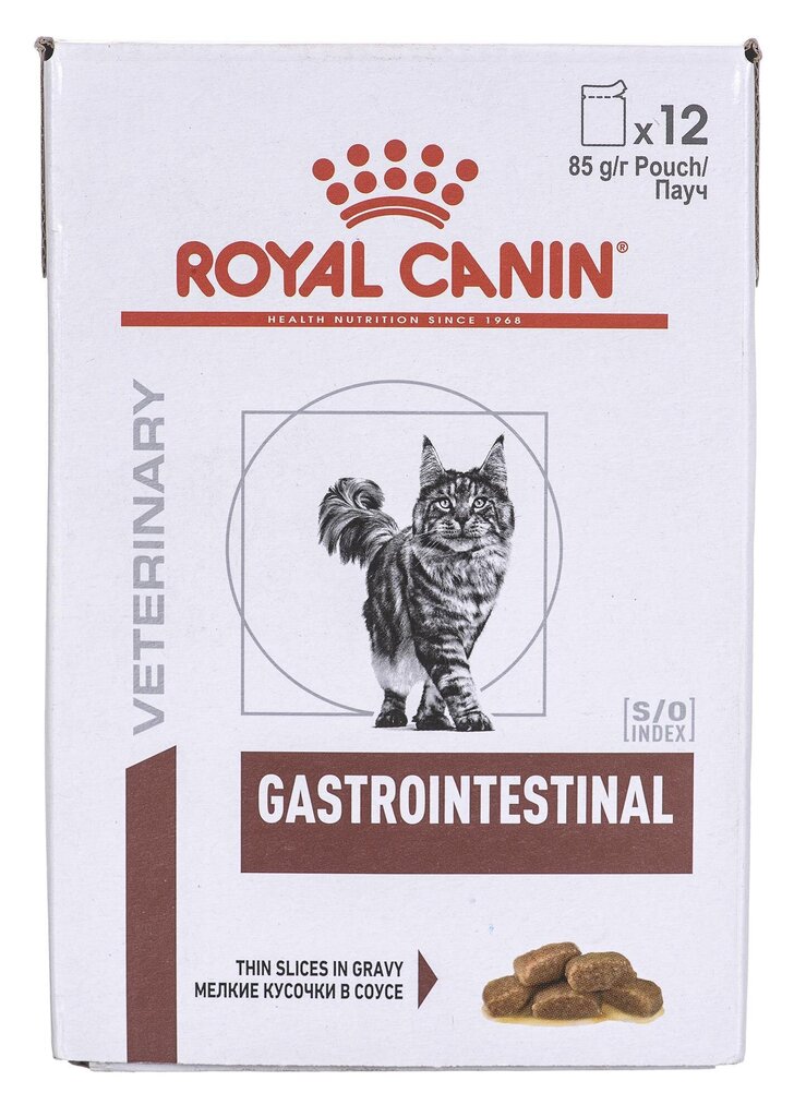 Royal Canin Gastro Intestinal konservi pieaugušiem kaķiem, 85 g cena un informācija | Konservi kaķiem | 220.lv