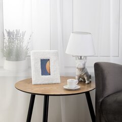 Журнальный столик Kalune Design Vero, белый/серый цена и информация | Рамки, фотоальбомы | 220.lv
