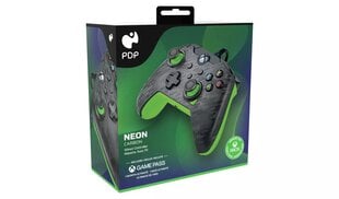 PDP Wired Controller Xbox Series X Carbon - Neon ( Green ) цена и информация | Аксессуары для компьютерных игр | 220.lv