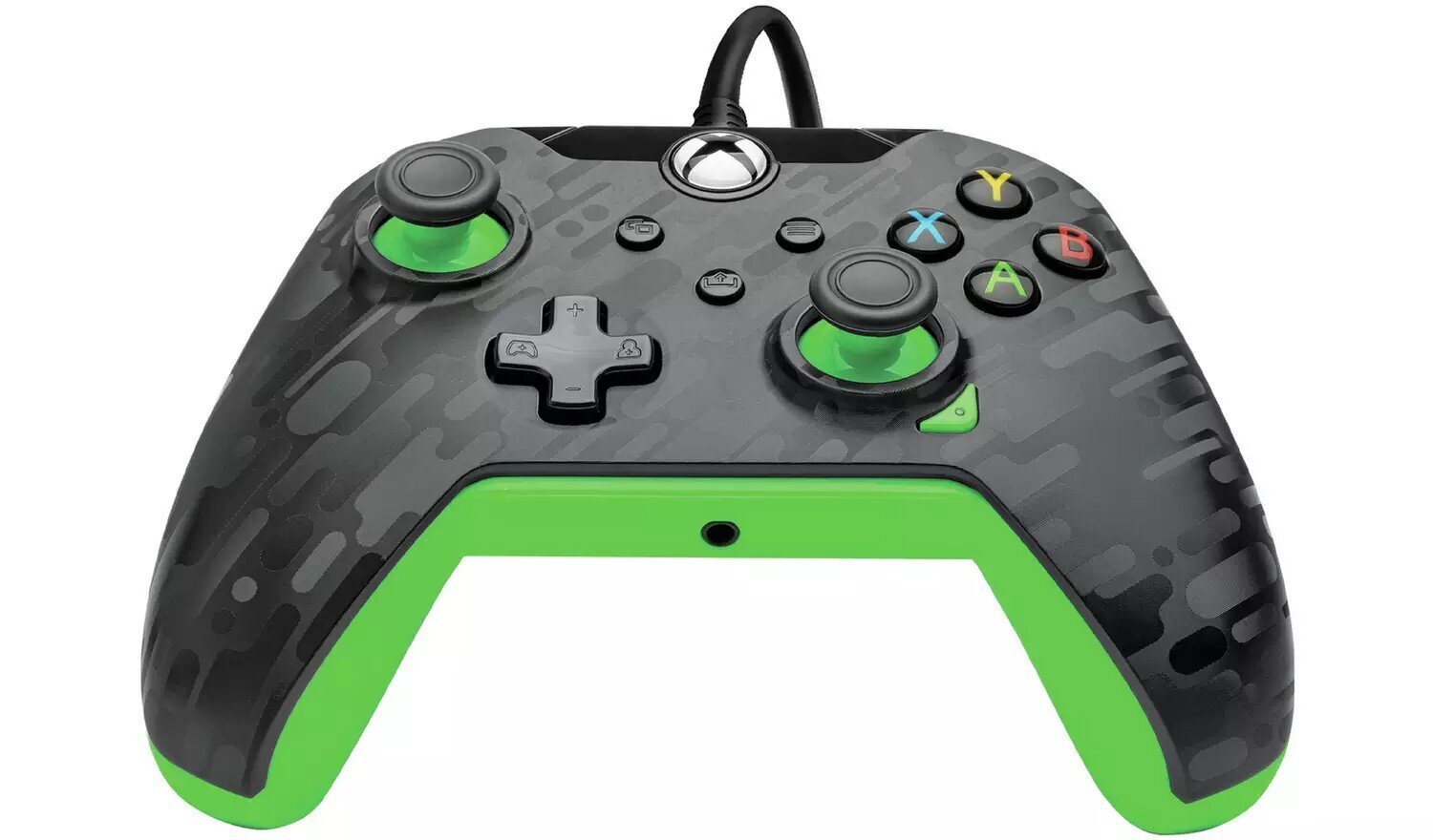 PDP Wired Controller Xbox Series X Carbon - Neon ( Green ) cena un informācija | Gaming aksesuāri | 220.lv