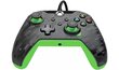 PDP Wired Controller Xbox Series X Carbon - Neon ( Green ) цена и информация | Gaming aksesuāri | 220.lv