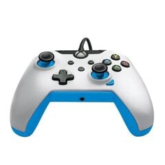 PDP Wired Controller Xbox Series X White - Ion (Blue) cena un informācija | Gaming aksesuāri | 220.lv