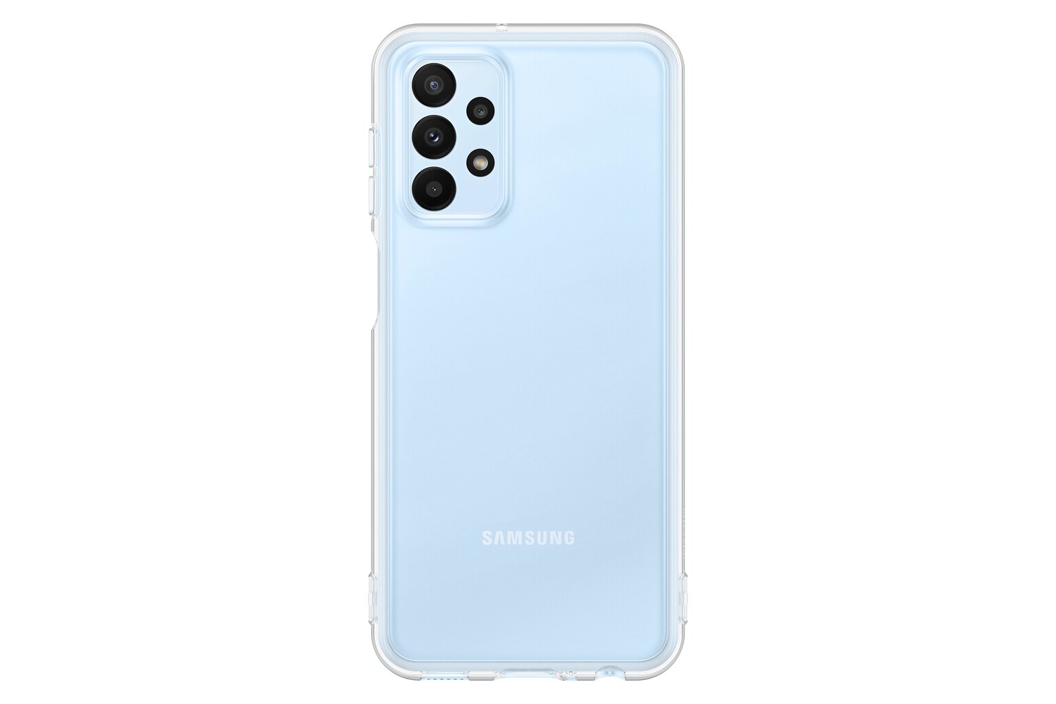Vāciņš piemērots Samsung Soft Clear Cover for Samsung Galaxy A23 5G, Caurspīdīgs (EF-QA235TTEGWW) цена и информация | Telefonu vāciņi, maciņi | 220.lv