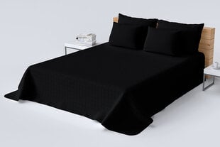 Divpusējs stepēts gultas pārklājs Mariall NMB-005, melns, 75 x 160 cm cena un informācija | Gultas pārklāji, pledi | 220.lv