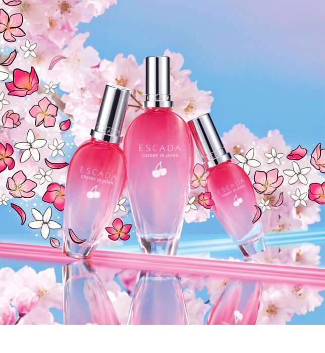 Tualetes ūdens Escada Cherry In Japan EDT sievietēm 50 ml cena un informācija | Sieviešu smaržas | 220.lv