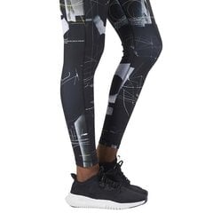 SWEATPANTS REEBOK WOR AOP TIGHT DY8097 цена и информация | Спортивная одежда для женщин | 220.lv