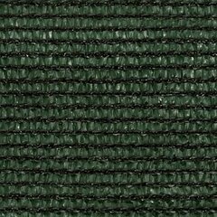 vidaXL saulessargs, 160 g/m², tumši zaļš, 5x6 m, HDPE цена и информация | Зонты, маркизы, стойки | 220.lv