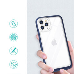 Hurtel Clear 3in1 Case paredzēts iPhone 11 Pro Max, zils cena un informācija | Telefonu vāciņi, maciņi | 220.lv