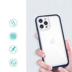 Чехол Hurtel Clear 3 в 1 для iPhone 12 Pro, синий цена и информация | Чехлы для телефонов | 220.lv