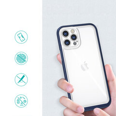 Чехол Hurtel Clear 3 в 1 для iPhone 12 Pro Max, синий цена и информация | Чехлы для телефонов | 220.lv