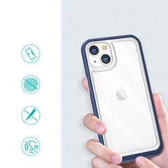 Чехол Hurtel Clear 3 в 1 для iPhone 13, синий цена и информация | Чехлы для телефонов | 220.lv