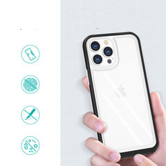 Чехол Hurtel Clear 3 в 1 для iPhone 13 Pro Max, чёрный цена и информация | Чехлы для телефонов | 220.lv