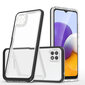 Hurtel Clear 3in1 Case paredzēts Samsung Galaxy A22 5G, melns цена и информация | Telefonu vāciņi, maciņi | 220.lv