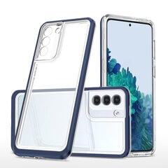 Hurtel Clear 3in1 Case paredzēts Samsung Galaxy S21 5G, zils цена и информация | Чехлы для телефонов | 220.lv