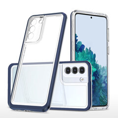 Чехол Hurtel Clear 3 в 1 для Samsung Galaxy S21 + 5G (S21 Plus 5G), синий цена и информация | Чехлы для телефонов | 220.lv