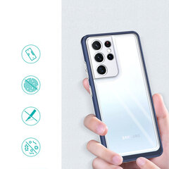 Чехол Hurtel Clear 3 в 1 для Samsung Galaxy S21 Ultra 5G, синий цена и информация | Чехлы для телефонов | 220.lv