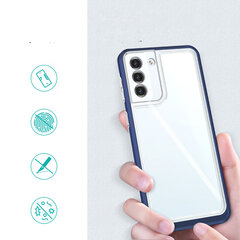 Чехол Hurtel Clear 3 в 1 для Samsung Galaxy S22, синий цена и информация | Чехлы для телефонов | 220.lv