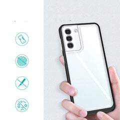 Hurtel Clear 3in1 Case paredzēts Samsung Galaxy S22 + (S22 Plus), melns cena un informācija | Telefonu vāciņi, maciņi | 220.lv