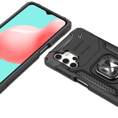 Wozinsky Ring Armor Case paredzēts Samsung Galaxy A73, sudraba cena un informācija | Telefonu vāciņi, maciņi | 220.lv