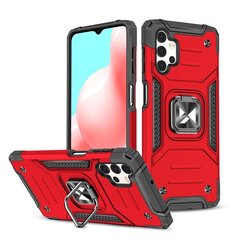 Wozinsky Ring Armor Case paredzēts Samsung Galaxy A73, sarkans cena un informācija | Telefonu vāciņi, maciņi | 220.lv