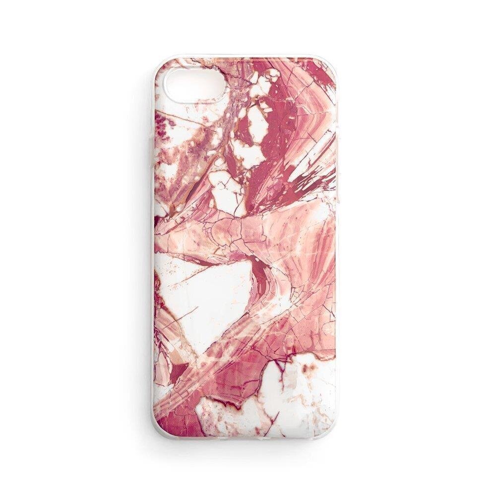 Wozinsky Marble TPU Case paredzēts Samsung Galaxy S22 + (S22 Plus), rozā цена и информация | Telefonu vāciņi, maciņi | 220.lv