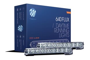 DRL LED 640FLUX M-TECH cena un informācija | Automašīnu spoguļi, restes, lukturi | 220.lv