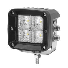 Darba gaisma - Performance Series - Square 4x5W LED 20W 10-32V Flood M-TECH cena un informācija | Auto spuldzes | 220.lv