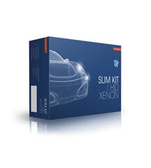 Комплект ксенона M-Tech Slim Basic AC BIX H/L H4-3 4300K цена и информация | Автомобильные лампочки | 220.lv