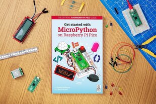 Get Started with MicroPython on Raspberry Pi Pico, oficialus vadovas цена и информация | Электроника с открытым кодом | 220.lv