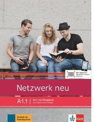 Netzwerk Neu In Teilbanden: Kurs- Und Ubungsbuch A1.1 Mit Audios Und Videos cena un informācija | Svešvalodu mācību materiāli | 220.lv