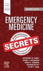 Emergency Medicine Secrets 7Th Edition cena un informācija | Svešvalodu mācību materiāli | 220.lv