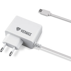 Lādētājs YENKEE, Micro-USB, 10W, 1.3m cena un informācija | Lādētāji un adapteri | 220.lv