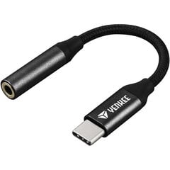 Адаптер YENKEE, USB C - разъем 3,5 мм цена и информация | Адаптеры и USB разветвители | 220.lv