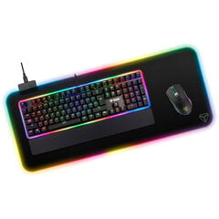 Коврик для игровой мыши YENKEE WARP XL, подсветка RBG, 930x350x3 мм цена и информация | Мыши | 220.lv