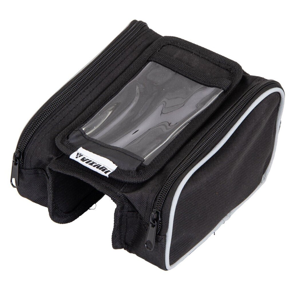 Velosipēda rāmja soma Vizari K-076 ar telefona maciņu cena un informācija | Velo somas, telefona turētāji | 220.lv