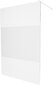 Walk-in dušas siena Mexen Kioto, white/pusmatēts stikls, 70,80,90,100,110,120x200 cm cena un informācija | Dušas durvis, dušas sienas | 220.lv
