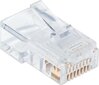 Spraudņi Techly RJ45 8P8C Cat6, 100 gab. cena un informācija | Kabeļi un vadi | 220.lv