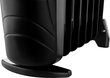 Eļļas radiators SENCOR SOH 2107BK, 700W, 7 sekcijas cena un informācija | Sildītāji | 220.lv