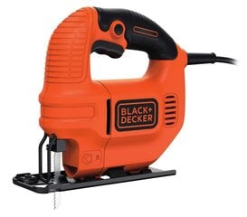 Лобзик Black&Decker KS501EK 65 мм 400 Вт цена и информация | Пилы, циркулярные станки | 220.lv