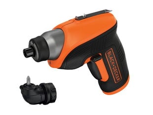 Akumulatora skrūvgriezis Black&Decker CS3652LC + stūra piederums цена и информация | Шуруповерты, дрели | 220.lv