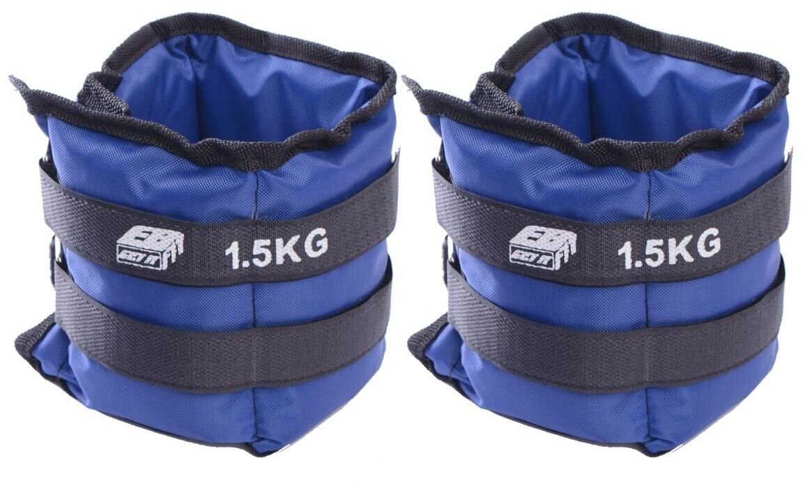 Svari rokām un kājām EB Fit, 2x1.5 kg cena un informācija | Svari, hanteles, stieņi | 220.lv